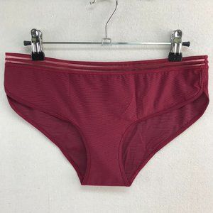 Victoria's Secret Hiphugger/Hipster Shimmery Burgundy/Wine Panties Undies